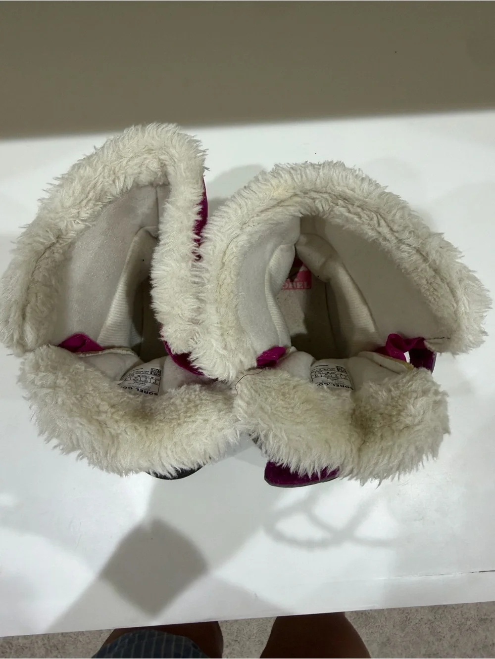 Sorel Kids' Pink and Magenta Winter Boots